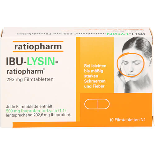 IBU-LYSIN-ratiopharm 293 mg Filmtabletten