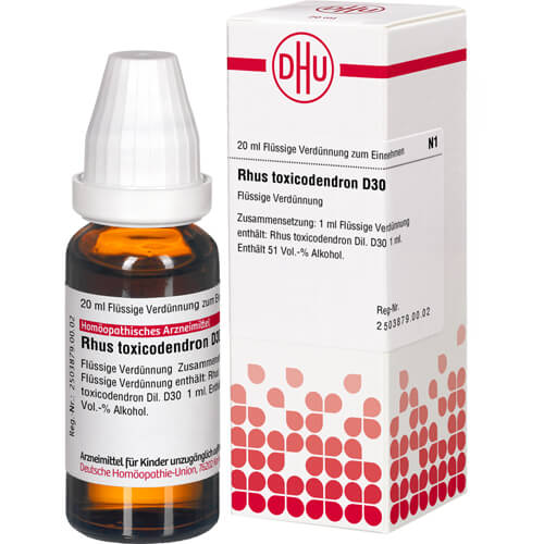 RHUS TOXICODENDRON D 30 Dilution