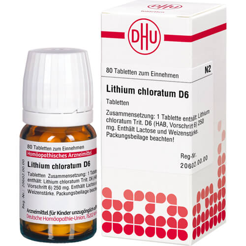LITHIUM CHLORATUM D 6 Tabletten