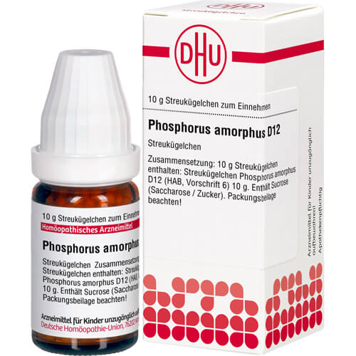 PHOSPHORUS AMORPHUS D 12 Globuli