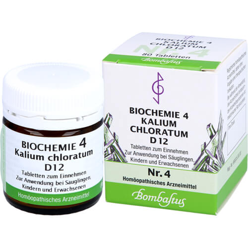 BIOCHEMIE 4 Kalium chloratum D 12 Tabletten