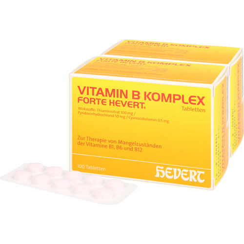 VITAMIN B KOMPLEX forte Hevert Tabletten