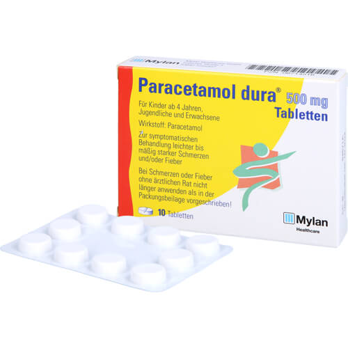 PARACETAMOL dura 500 mg Tabletten