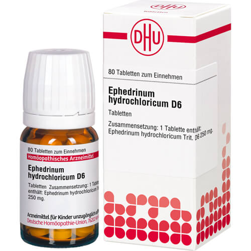 EPHEDRINUM hydrochloricum D 6 Tabletten