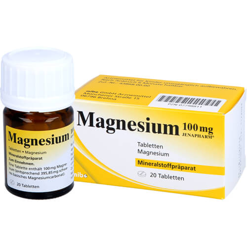 MAGNESIUM 100 mg Jenapharm Tabletten