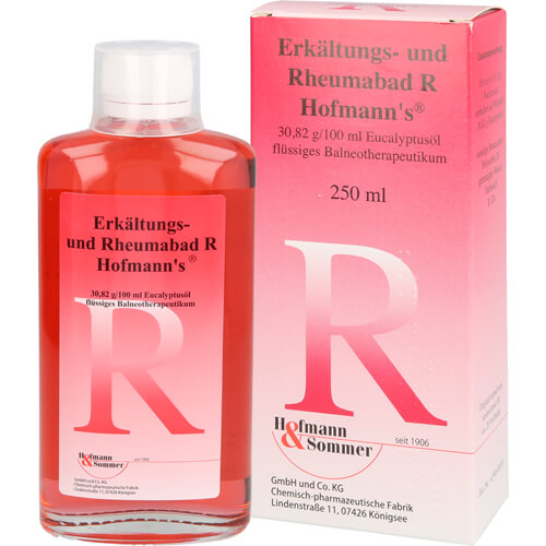 ERKÄLTUNGS- UND Rheumabad R Hofmann's