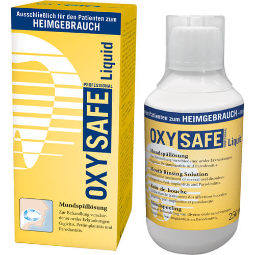 OXYSAFE Liquid Prof.Mundspülung Zahnarzt Version
