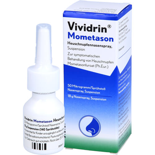 VIVIDRIN Mometason Heuschn.Nspr.50μg/Sp. 140SprSt.