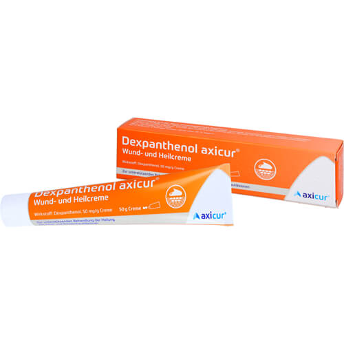 DEXPANTHENOL axicur Wund- und Heilcreme 50 mg/g