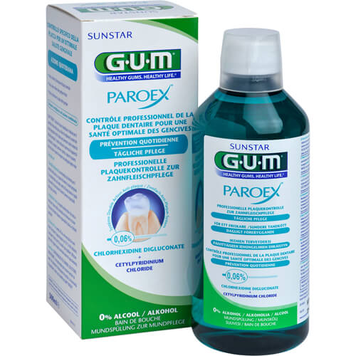 GUM PAROEX 0,06% CHX Mundspülung