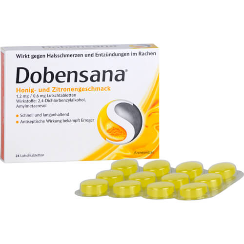 DOBENSANA Honig- u.Zitronengeschm.1,2mg/0,6mg Lut.