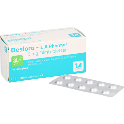DESLORA-1A Pharma 5 mg Filmtabletten