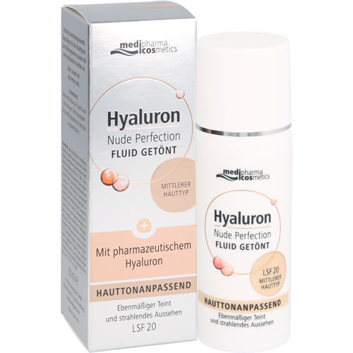 HYALURON NUDE Perfect.Fluid getö.mitt.HT LSF 20