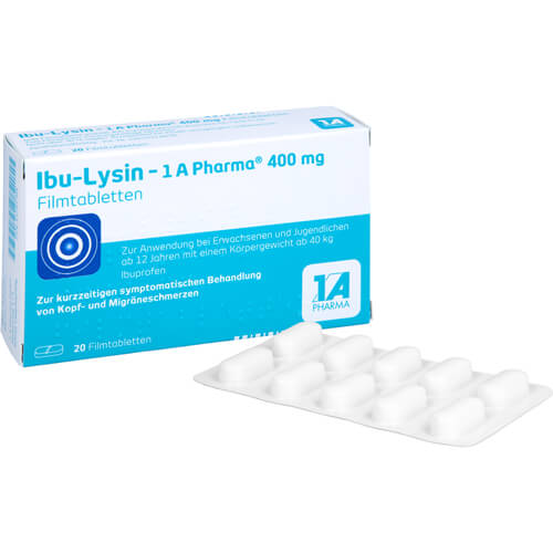 IBU-LYSIN 1A Pharma 400 mg Filmtabletten