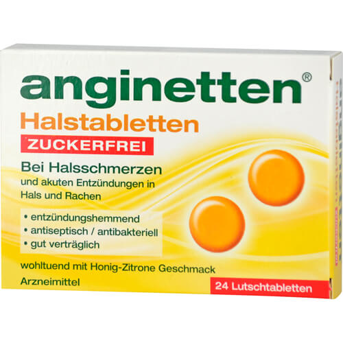 ANGINETTEN Halstabletten zuckerfrei