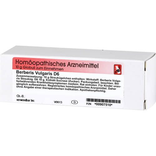 BERBERIS VULGARIS D 6 Globuli
