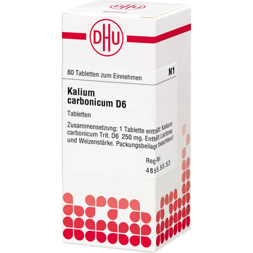KALIUM CARBONICUM D 6 Tabletten