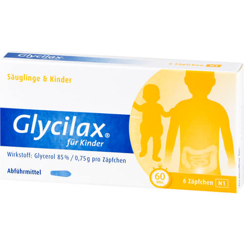 GLYCILAX Suppositorien für Kinder