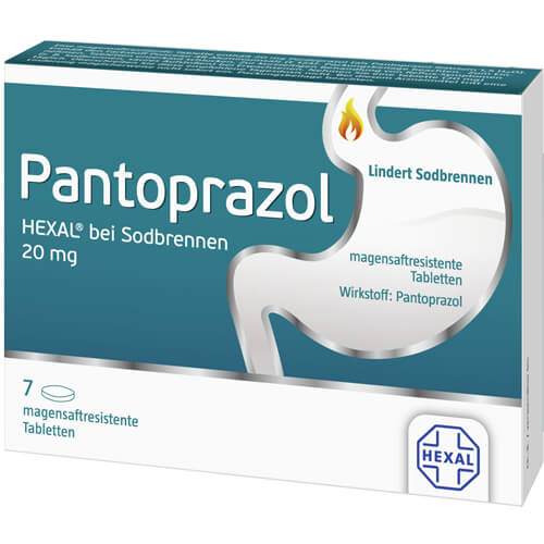 PANTOPRAZOL HEXAL b.Sodbrennen magensaftres.Tabl.