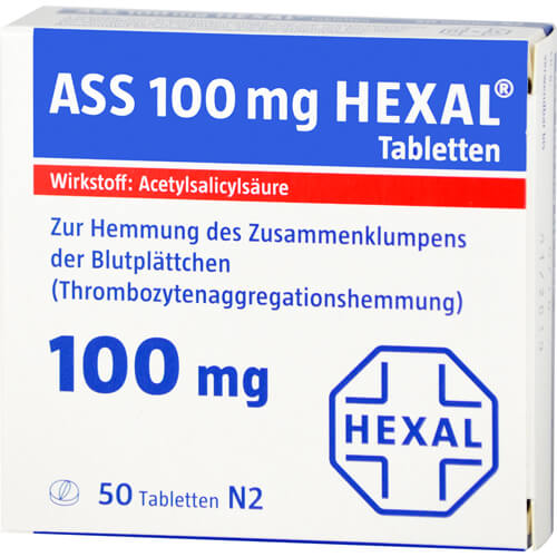 ASS 100 mg HEXAL Tabletten