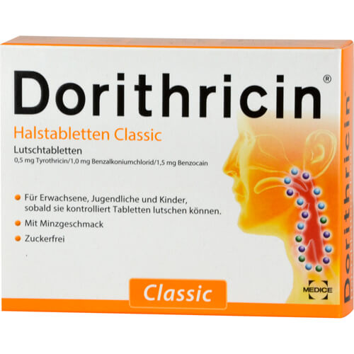 DORITHRICIN Halstabletten Classic