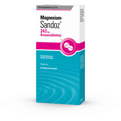MAGNESIUM SANDOZ 243 mg Brausetabletten
