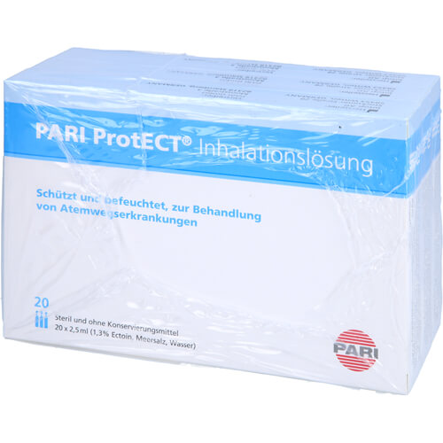 PARI ProtECT Inhalationslösung mit Ectoin Ampullen