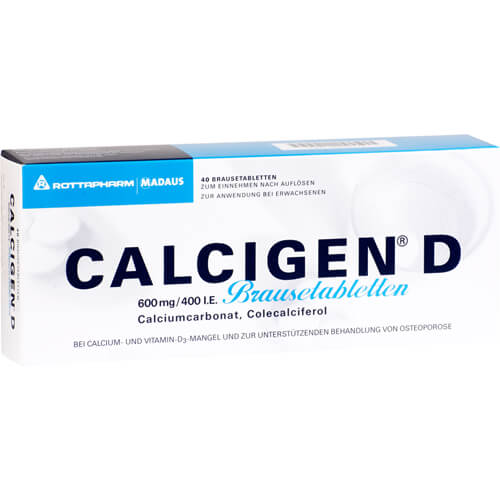 CALCIGEN D 600 mg/400 I.E. Brausetabletten