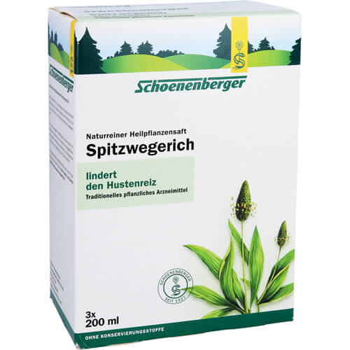 SPITZWEGERICHSAFT Schoenenberger