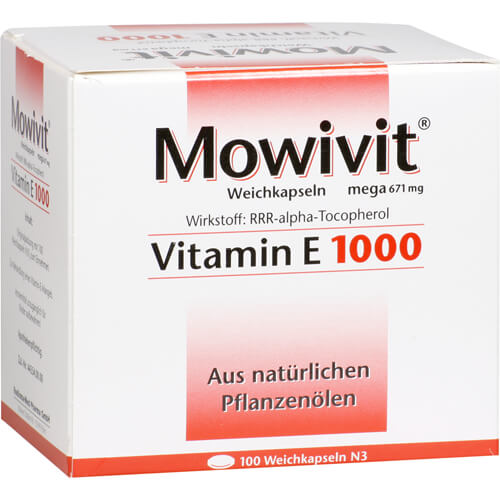 MOWIVIT Vitamin E 1000 Kapseln