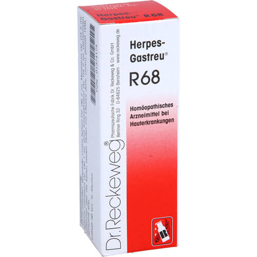 HERPES-GASTREU R68 Tropfen zum Einnehmen