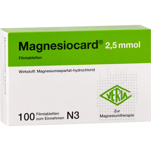 MAGNESIOCARD 2,5 mmol Filmtabletten