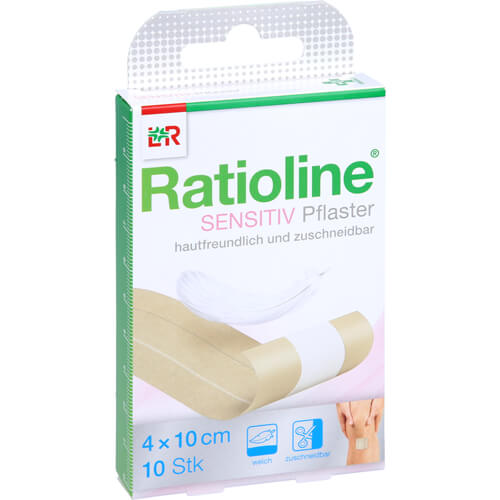 RATIOLINE sensitive Wundschnellverband 4 cmx1 m