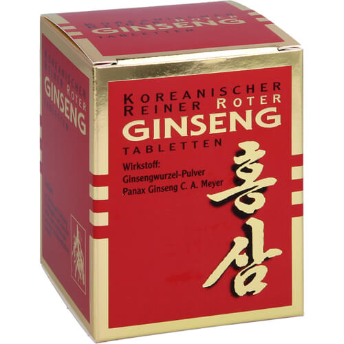 KOREANISCHER Reiner Roter Ginseng 300 mg Tabletten