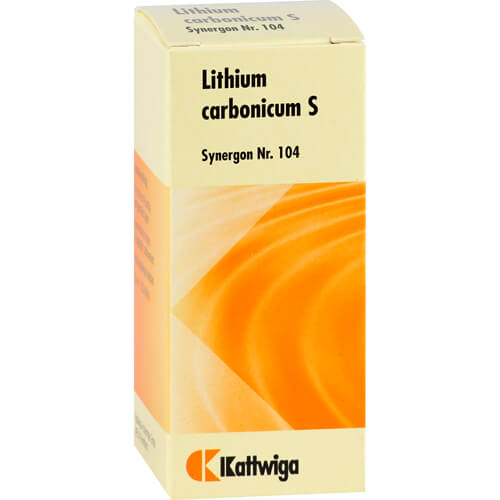 SYNERGON KOMPLEX 104 Lithium carbonicum S Tabl.