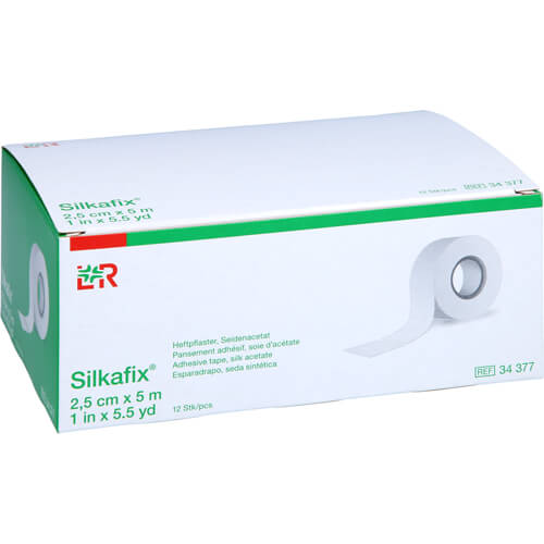 SILKAFIX Heftpfl.2,5 cmx5 m Pappkern