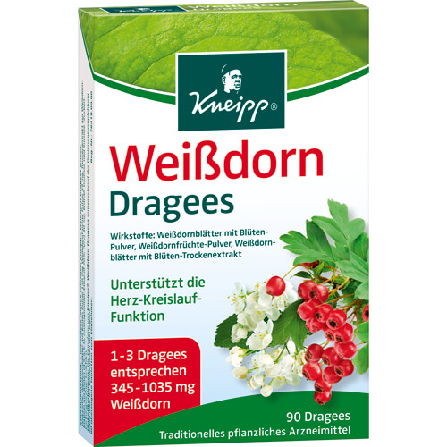KNEIPP Weißdorn Dragees