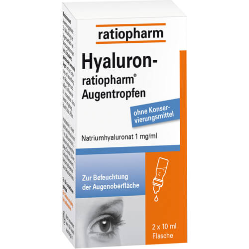 HYALURON-RATIOPHARM Augentropfen