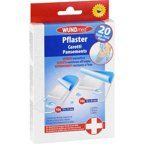 PFLASTER extrem wasserfest 2 Größen