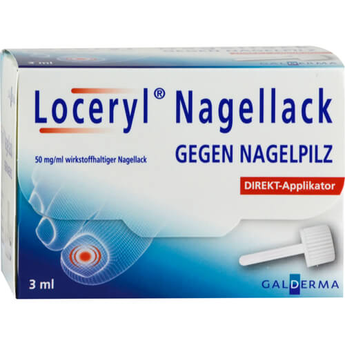 LOCERYL Nagellack gegen Nagelpilz DIREKT-Applikat.
