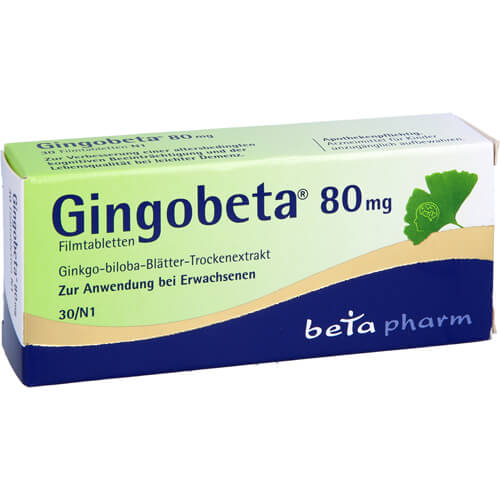 GINGOBETA 80 mg Filmtabletten