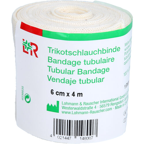 TRIKOTSCHLAUCH Binde 6 cmx4 m