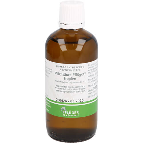 MILCHSÄURE Pflüger Tropfen
