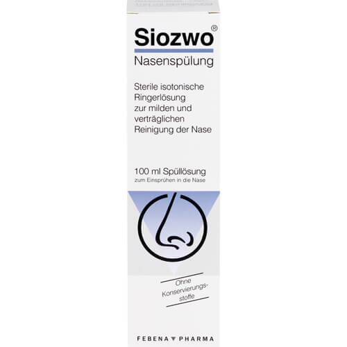 SIOZWO Nasenspülung Konservierungsstofffrei