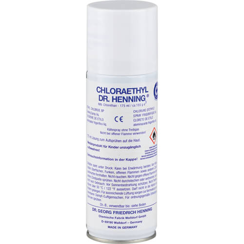 CHLORAETHYL Dr. Henning Spraydose