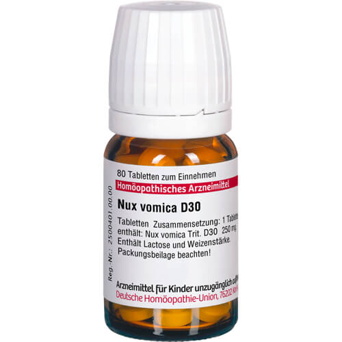 NUX VOMICA D 30 Tabletten
