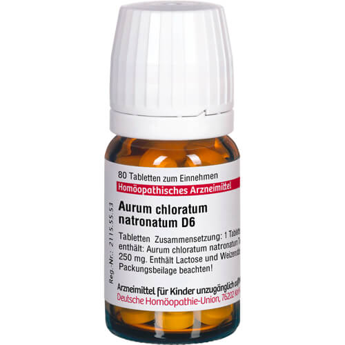 AURUM CHLORATUM NATRONATUM D 6 Tabletten