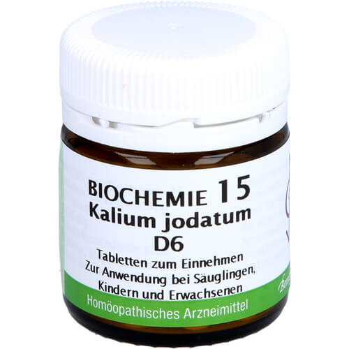 BIOCHEMIE 15 Kalium jodatum D 6 Tabletten