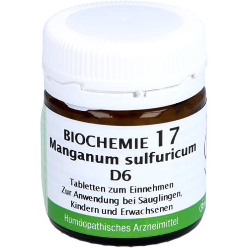 BIOCHEMIE 17 Manganum sulfuricum D 6 Tabletten