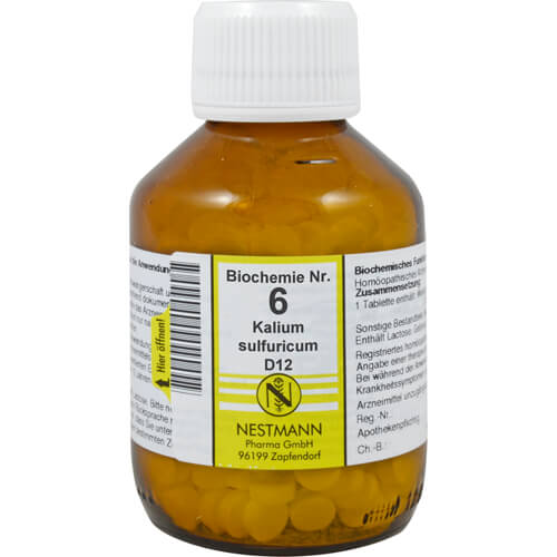 BIOCHEMIE 6 Kalium sulfuricum D 12 Tabletten